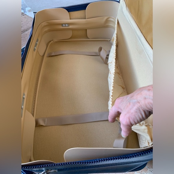 SAMSONITE VINTAGE BLUE UNISEX Travel Bag carry-on luggage suitcase - Picture 12 of 16